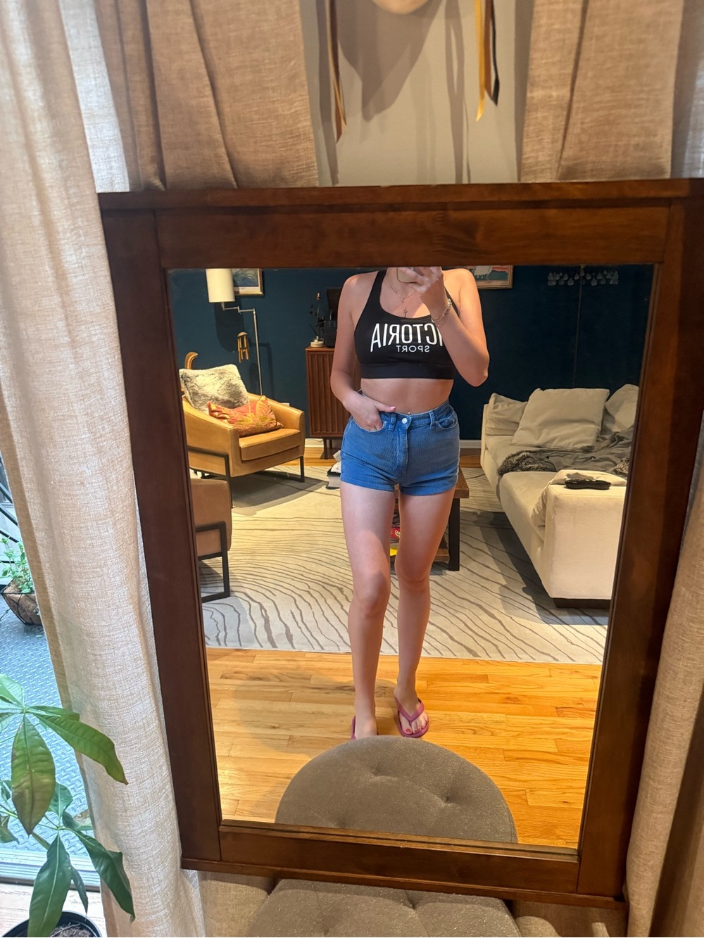 BDG Blue shorts - Picture 3 of 12